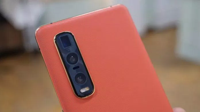 Cụm camera trên Oppo Find X2 Pro. Ảnh: internet