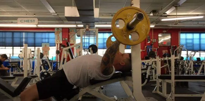 Ghế điều chỉnh độ dốc tập gym Angled Incline Bench.