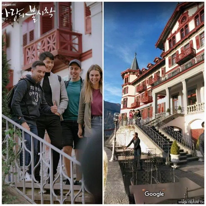 Khách sạn Giessbach trong phim