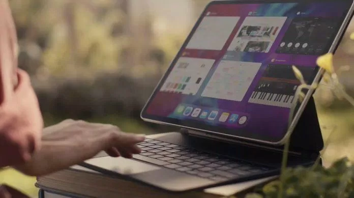 Magic Keyboard trên iPad Pro 2020. Ảnh: internet