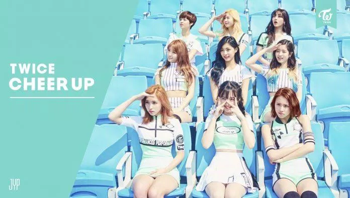 Cú bước phá ngoạn mục nhờ vào Cheer Up của TWICE (Ảnh: Internet). jyp-nu-7