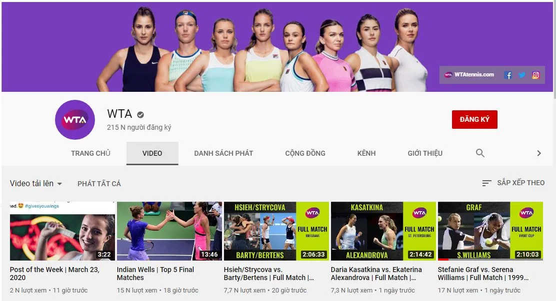 Youtube thể thao