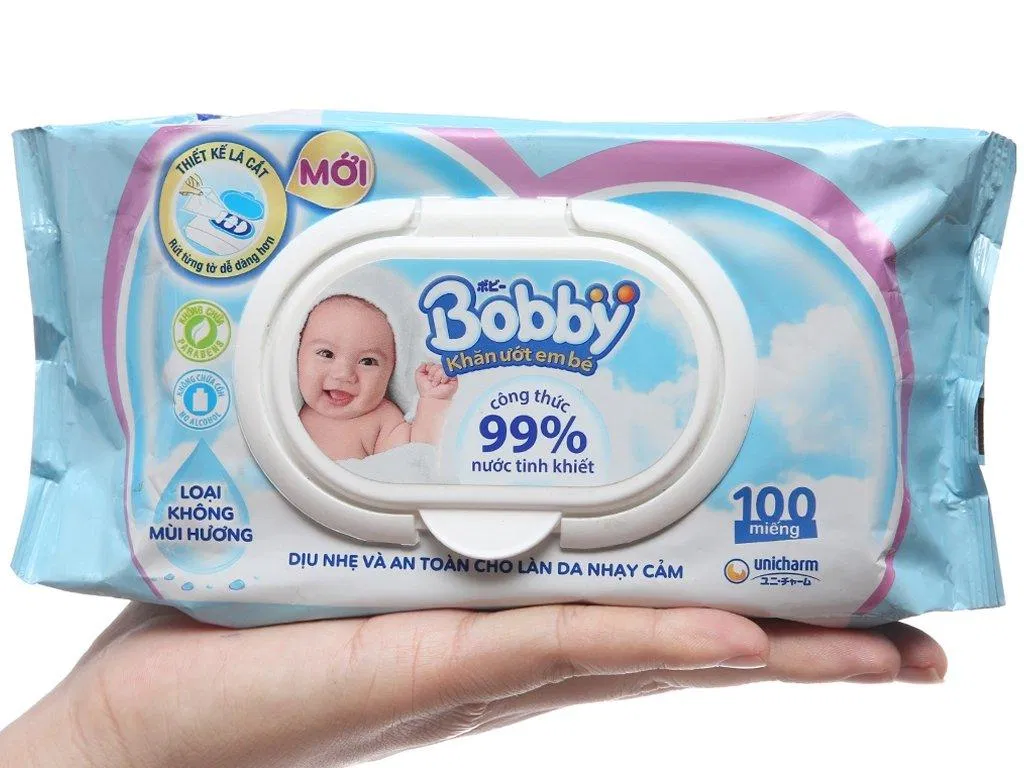 Khăn giấy Bobby được nhiều chị em tin dùng. (nguồn ảnh: internet) khăn giấy ướt các loại tốt nhất. (nguồn ảnh: internet)
