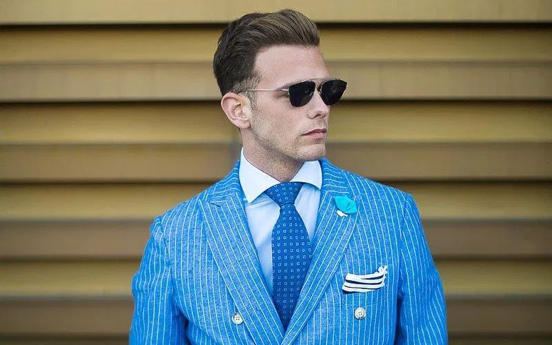 Kiểu tóc Slick Back with Low Fade