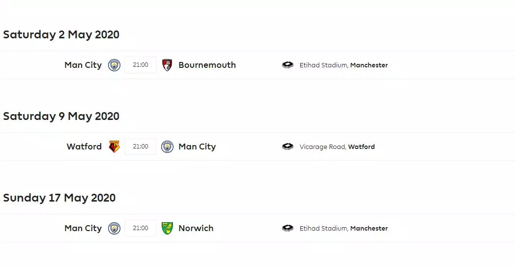 Lịch thi đấu bóng đá của MC Lịch thi đấu bóng đá của MC