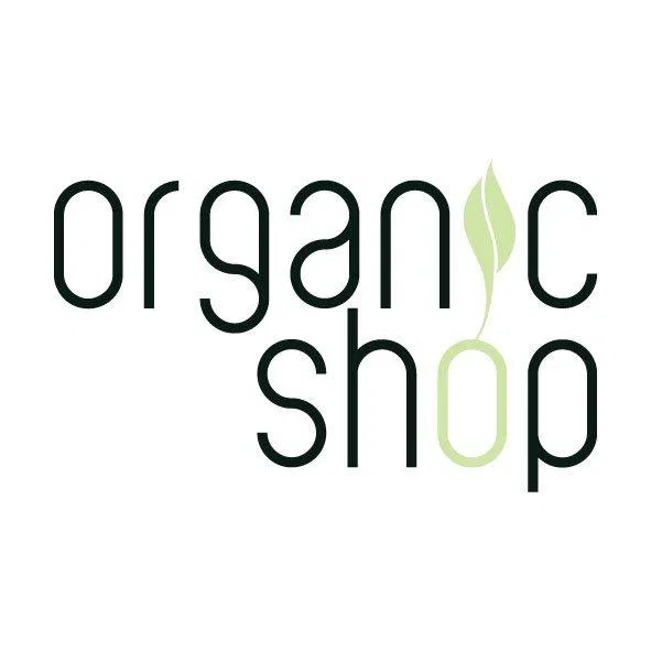 Thương hiệu Organic Shop nổi tiếng với các sản phẩm làm đẹp hữu cơ an toàn và thân thiện với môi trường logo organic shop