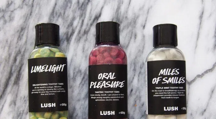Viên đánh răng LUSH (Ảnh: Internet). My-pham-lush-thuong-hieu-handmade-hang-dau-the-gioi-13