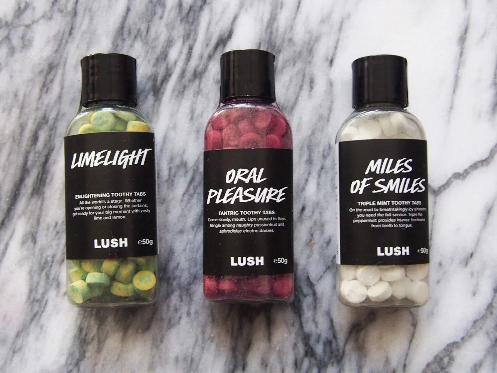 Viên đánh răng LUSH (Ảnh: Internet). My-pham-lush-thuong-hieu-handmade-hang-dau-the-gioi-13