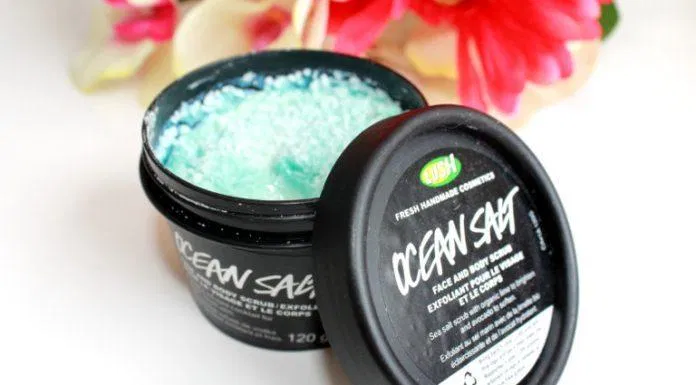 Tẩy tế bào chết Ocean Salt (Ảnh: Internet). My-pham-lush-thuong-hieu-handmade-hang-dau-the-gioi-17