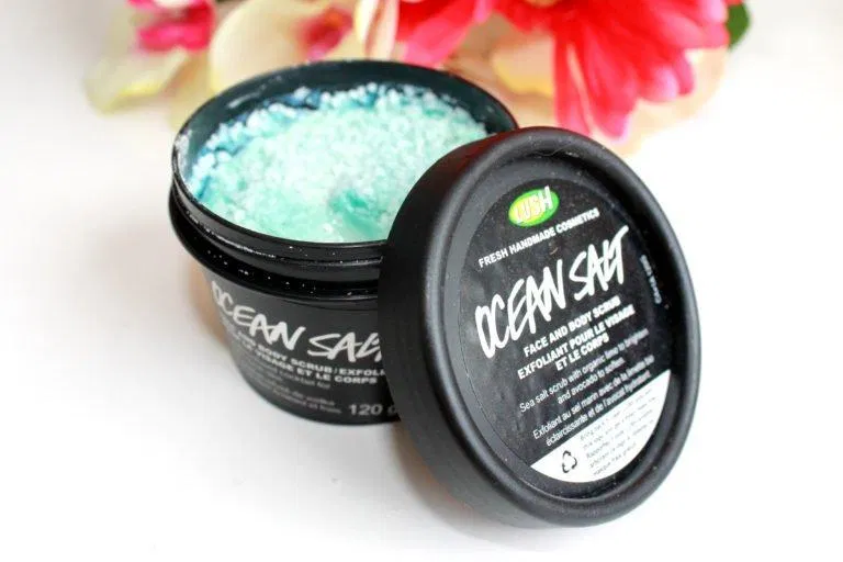 Tẩy tế bào chết Ocean Salt (Ảnh: Internet). My-pham-lush-thuong-hieu-handmade-hang-dau-the-gioi-17