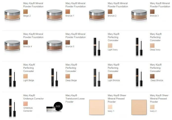 Các loại phần đánh mặt Mary Kay giúp chị em dễ dàng che đi những khuyết điểm trên khuôn mặt (Nguồn: marykay.com) Các loại phần đánh mặt Mary Kay giúp chị em dễ dàng che đi những khuyết điểm trên khuôn mặt