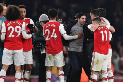 Arsenal đang dần cải thiện dưới thời Mikel Arteta. Arsenal đang dần cải thiện dưới thời Mikel Arteta. Nguồn: Internet