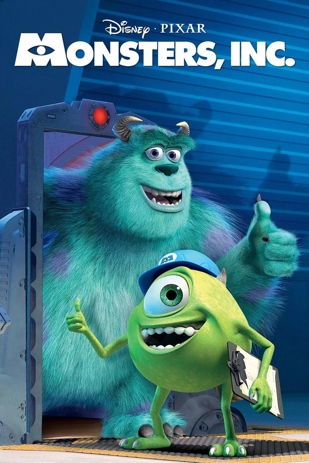 Poster phim hoạt hình Monsters, Inc. (Ảnh: Internet)