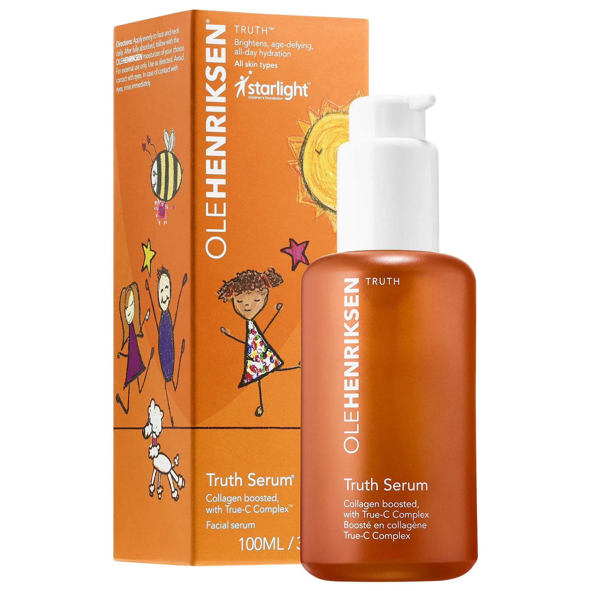 Tinh chất Ole Henriksen Truth Serum Collagen Boosted Tinh chất dưỡng trắng da, chống lão hóa Ole Henriksen Truth Serum Collagen Boosted (Ảnh: Internet)