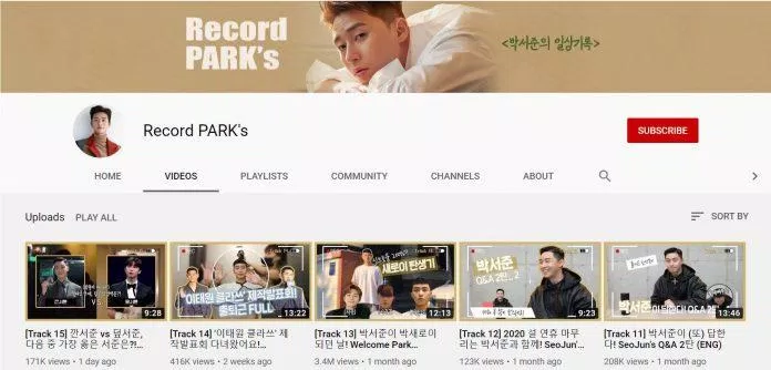 Park Seo Joon rất tích cực đăng video tương tác với fan (Ảnh:  TinhVe)