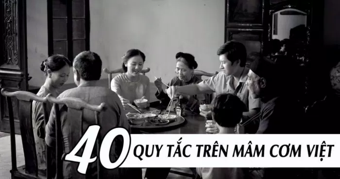 quy tắc ăn cơm người Việt