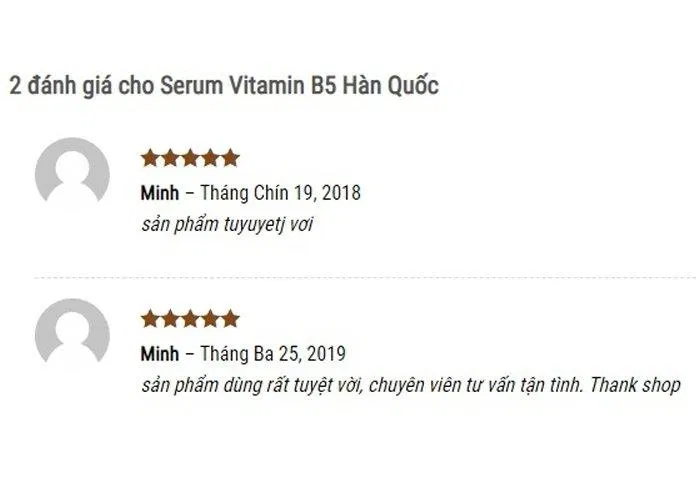 Review serum Butiqlab Vitamin B5: Phục hồi và dưỡng ẩm da hiệu quả 4 (Ảnh: BlogAnChoi) Review serum Butiqlab Vitamin B5: Phục hồi và dưỡng ẩm da hiệu quả 4 (Ảnh: BlogAnChoi)