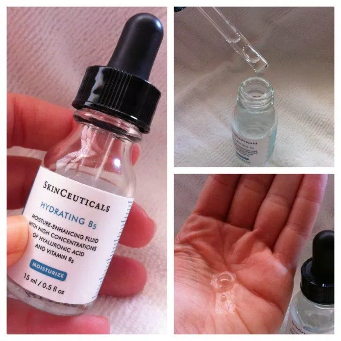 Kết cấu gel, lỏng, nhẹ, giúp sản phẩm thẩm thấu nhanh vào da (Ảnh: Internet). review-skinceuticals-hydrating-b5-gel-7