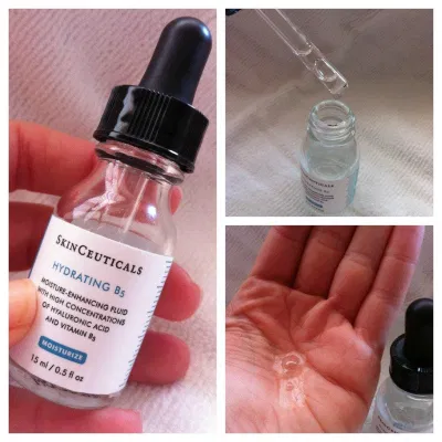 Kết cấu gel, lỏng, nhẹ, giúp sản phẩm thẩm thấu nhanh vào da (Ảnh: Internet). review-skinceuticals-hydrating-b5-gel-7