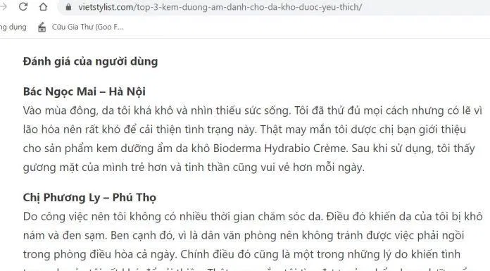 Khách hàng cảm nhận được làn da của mình đã cải thiện đáng kể sau khi sử dụng sản phẩm