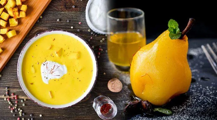 saffron-soup
