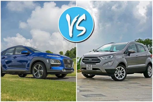 Ford Ecosport 2020 và Hyundai Kona 2020