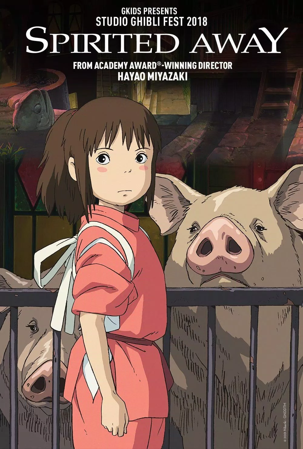 Spirited Away (Sen to Chihiro no Kamikakushi) (2001) (Nguồn: Internet)