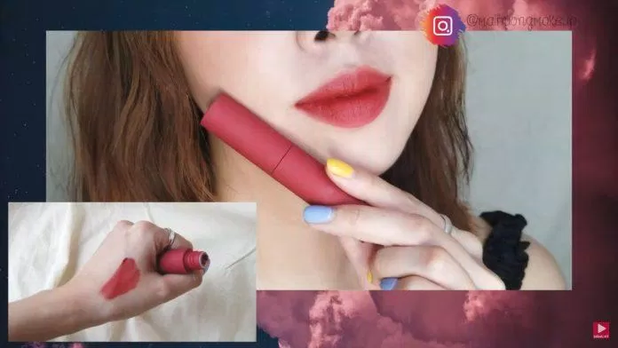 Taigi „Good“ plytų raudona spalva bus puikus pasirinkimas merginai, kuri bijo pernelyg tamsių lūpų dažų, tačiau mėgsta madingus lūpų dažų tonus.  (šaltinis: internetas)