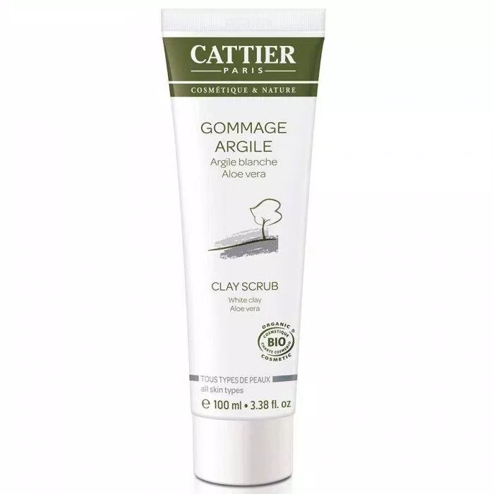 Cattier Gommage Argile Clay Scrub - Sản phẩm tẩy tế bào chết được ưa chuộng của thương hiệu Cattier tẩy tế bào chết cattier