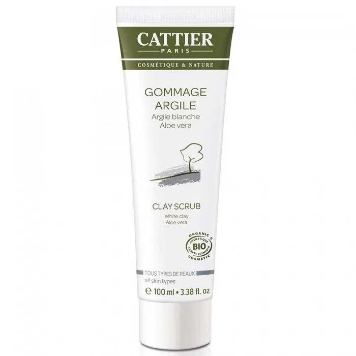 Cattier Gommage Argile Clay Scrub - Sản phẩm tẩy tế bào chết được ưa chuộng của thương hiệu Cattier tẩy tế bào chết cattier