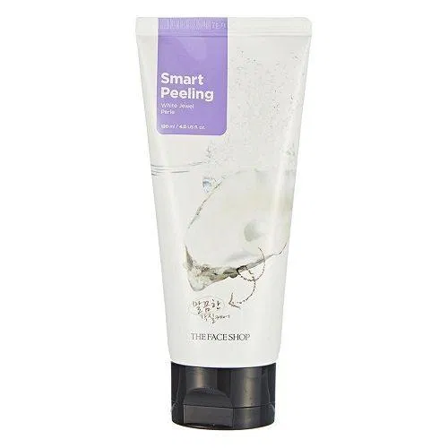 Sản phẩm tẩy tế bào chết chiết xuất ngọc trai của thương hiệu The Face Shop tẩy tế bào chết the face shop