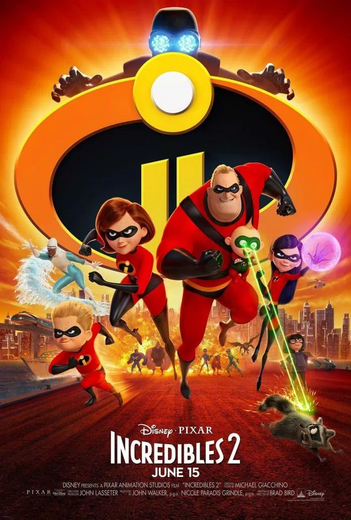 Poster phim hoạt hình Incredibles 2. (Ảnh: Internet)