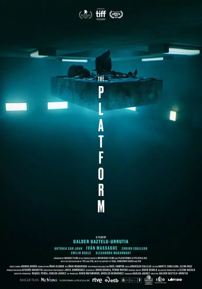 Poster phim The Platform. (ảnh: Internet)
