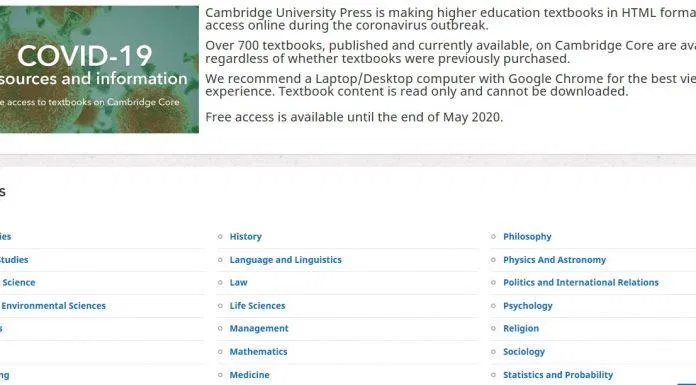 thư viện đại học cambridge
