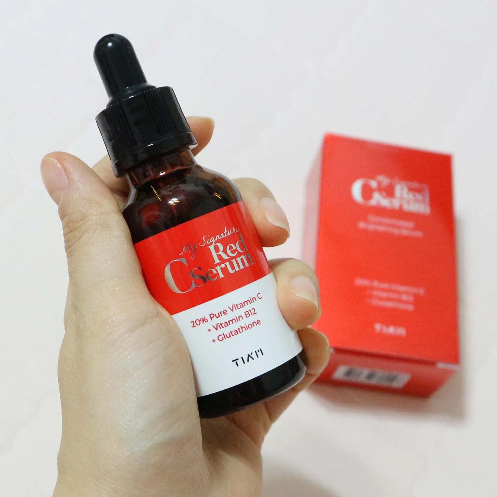 Tinh chất sáng da, trị thâm TIAM My Signature Red C Serum Tinh chất sáng da, trị thâm TIAM My Signature Red C Serum (Ảnh: Internet)