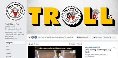 Trang chủ của Troll Bóng Đá. Trang chủ của Troll Bóng Đá.