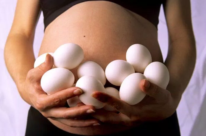trứng tốt cho mẹ bầu 