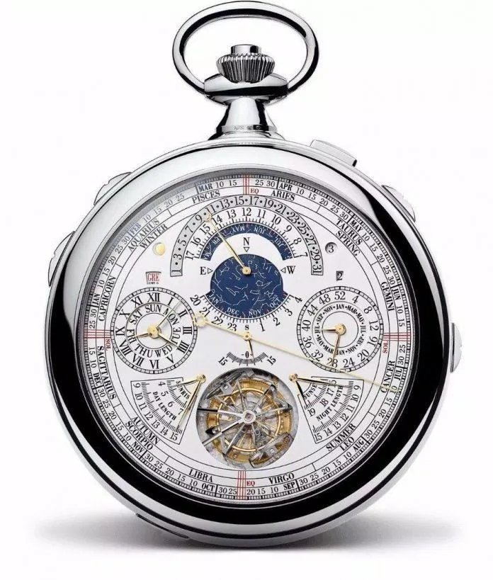 Đồng hồ bỏ túi Vacheron Constantin tinh xảo đến kinh ngạc.  (Nguồn: Internet).