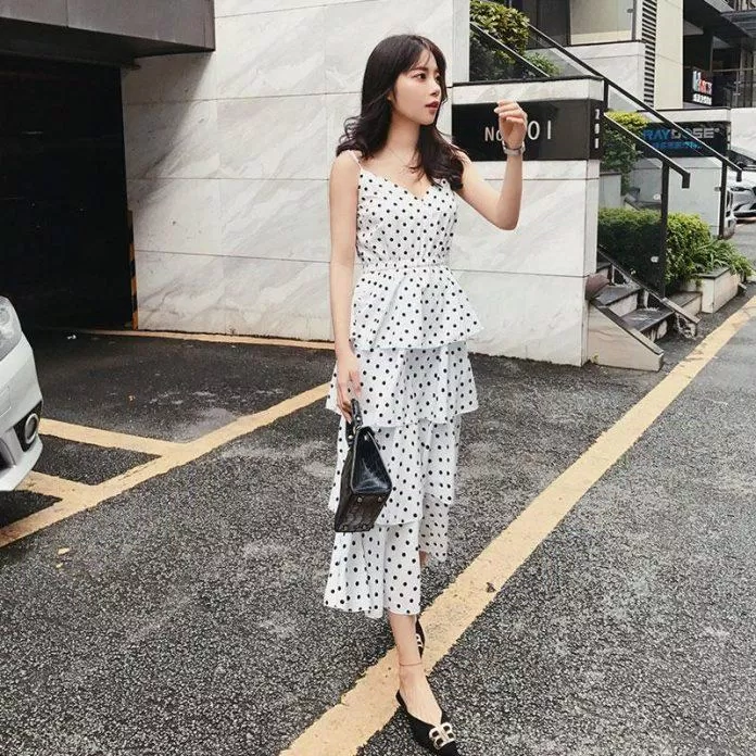 Chân váy xếp tầng Chân váy xếp tầng