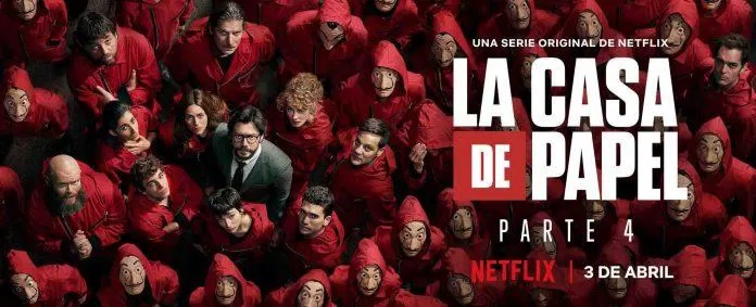 Poster phim Money Heist. (Nguồn: Netflix)