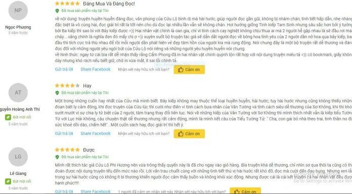 Review của độc giả về truyện bảy kiếp xui xẻo