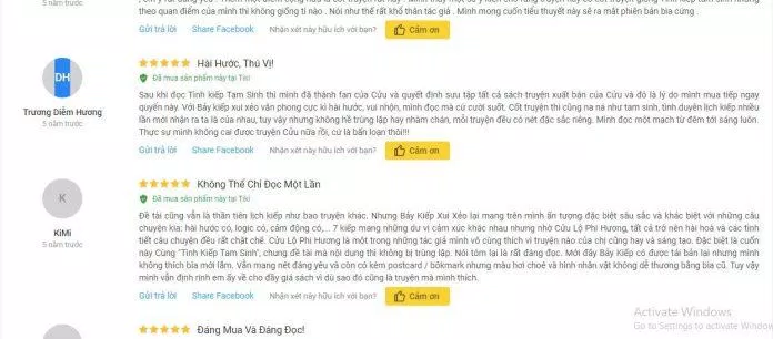 Review của độc giả về truyện bảy kiếp xui xẻo