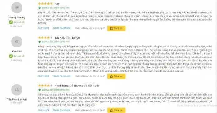 Review của độc giả về Bảy Kiếp Xui Xẻo