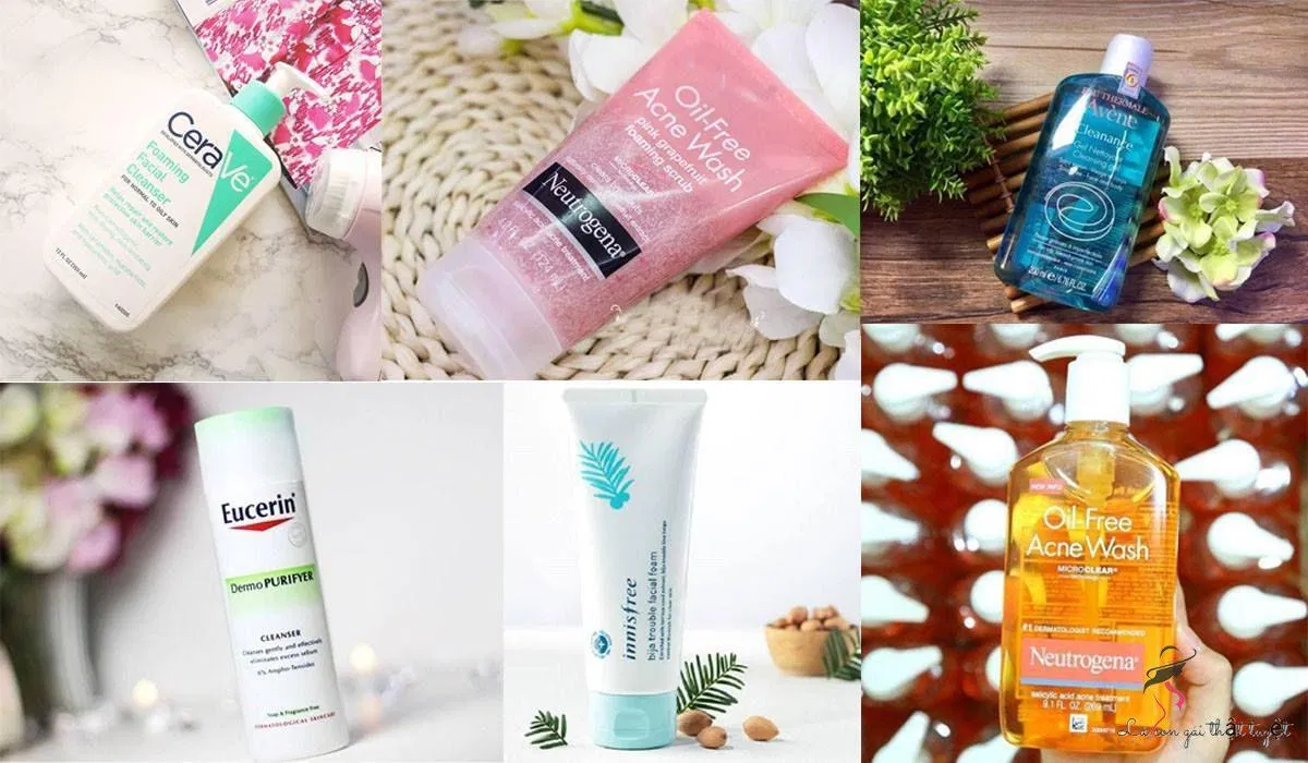 Có rất nhiều sữa rửa mặt hiện nay với nhiều công dụng khác nhau (Nguồn:Internet)