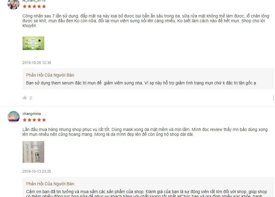Đánh giá từ khách hàng sử dụng trên trang Shopee Đánh giá từ khách hàng sử dụng trên trang Shopee (Ảnh: BlogAnChoi)
