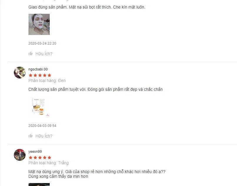 Đánh giá từ khách hàng sử dụng trên Shopee Đánh giá từ khách hàng sử dụng trên Shopee (Ảnh: BlogAnChoi)