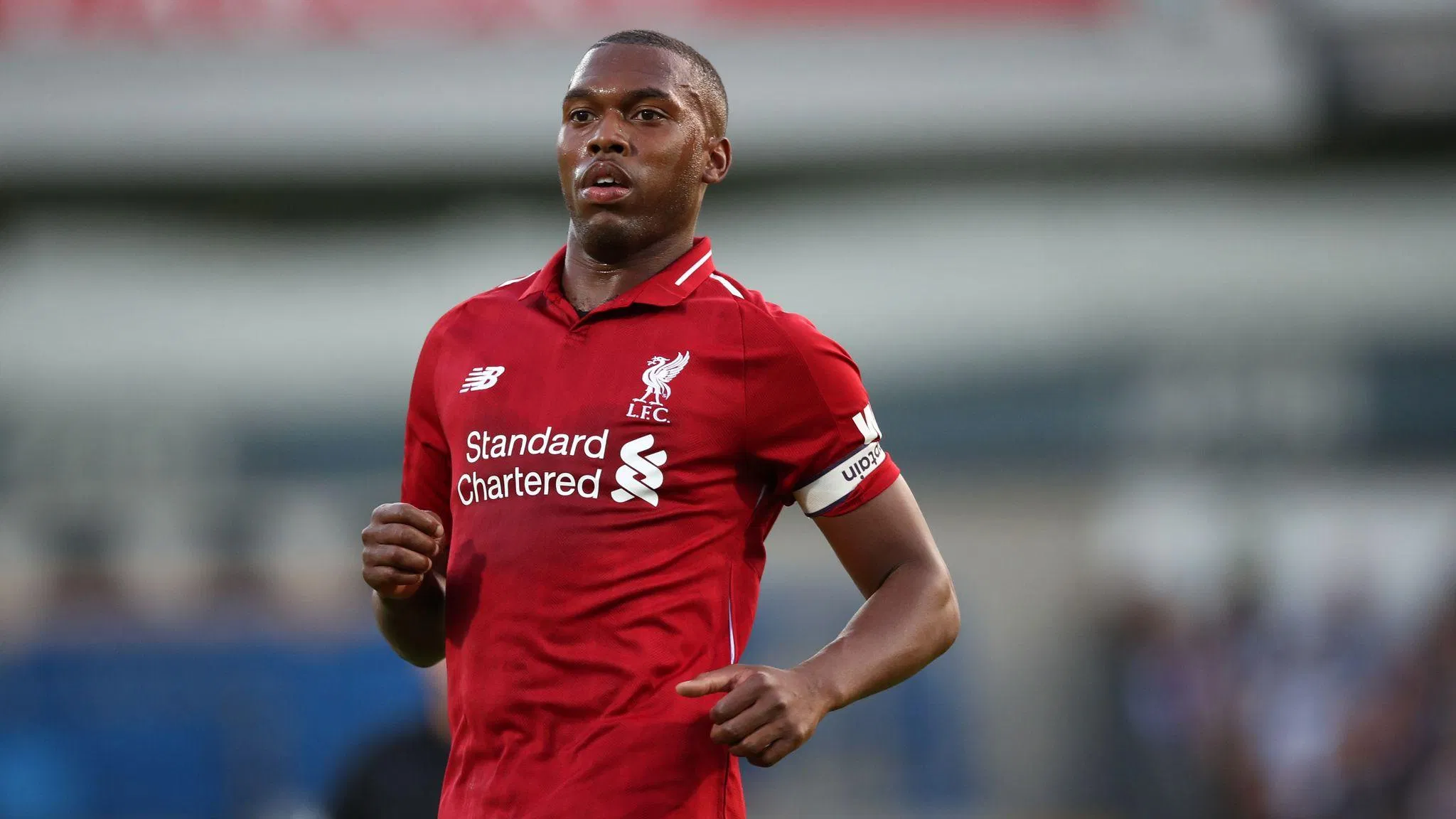 Daniel Sturridge trong màu áo Liverpool. Daniel Sturridge trong màu áo Liverpool