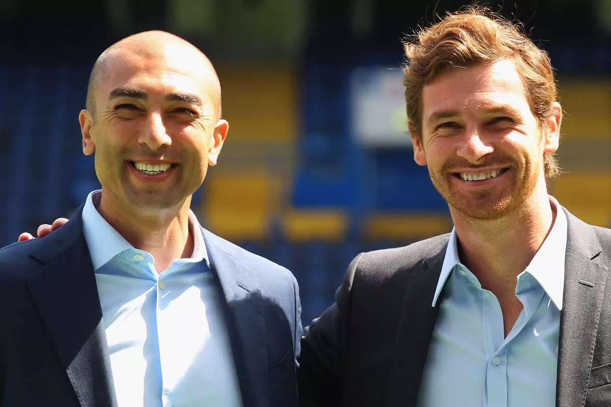 Di Matteo dưới vai trò trợ lý cho Villas Boas