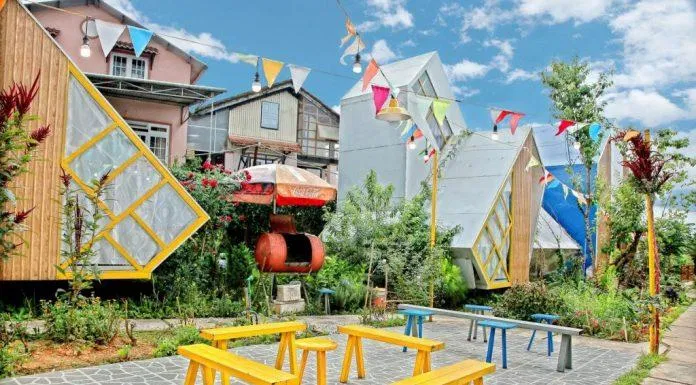 Legume Homestay Đà Lạt với những khối đa giác cực độc và lạ Legume Homestay Đà Lạt với những khối đa giác cực độc và lạ