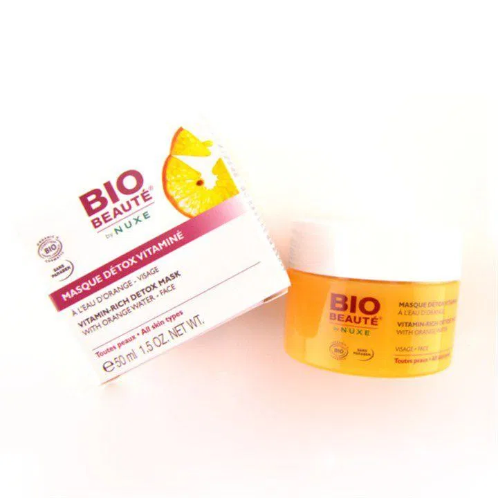 Mặt nạ thải độc chiết xuất cam quýt Nuxe Bio Beaute Vitamin Rich Detox Mask Mặt nạ thải độc chiết xuất cam quýt Nuxe Bio Beaute Vitamin Rich Detox Mask (Ảnh: Internet)
